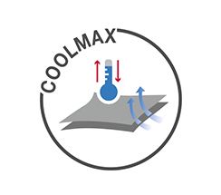 Логотип особых волокон в обуви Ara Coolmax