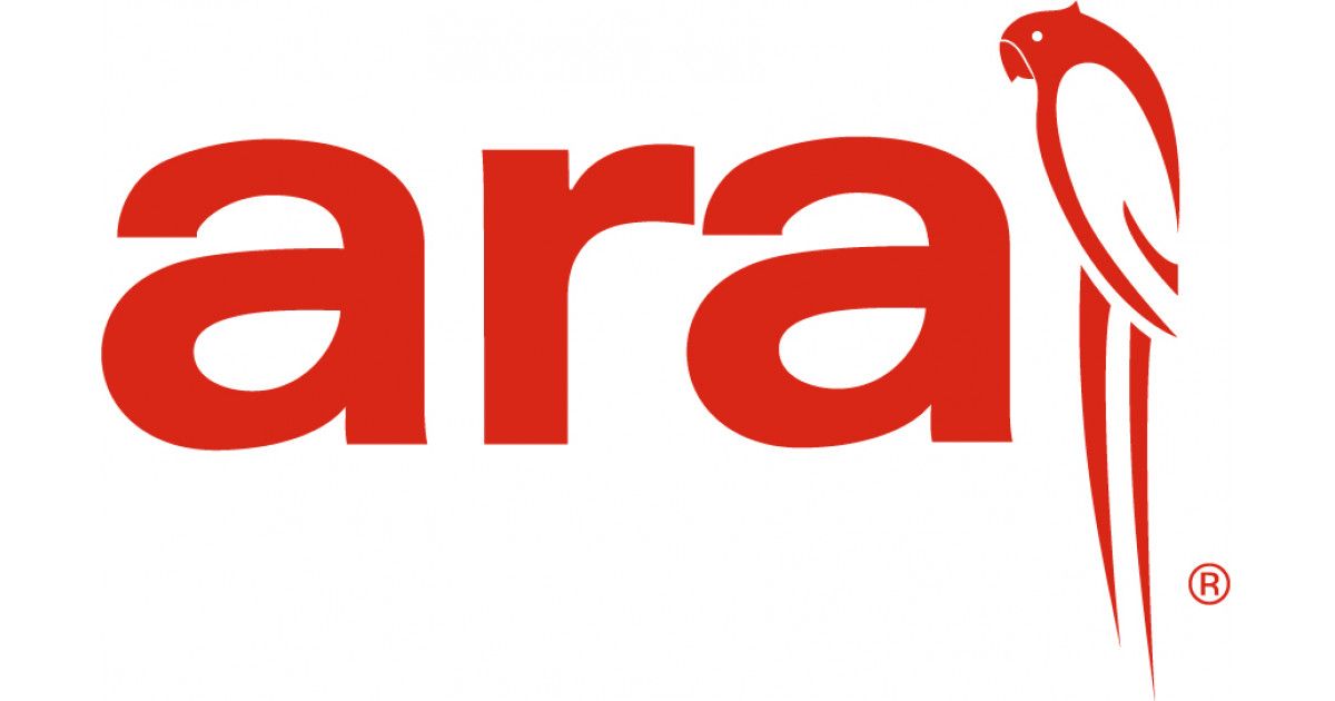 Старый и новый логотипы фирмы Ara